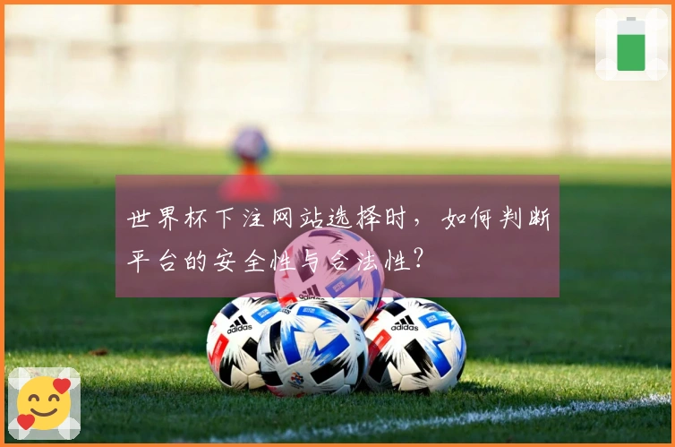 世界杯下注网站选择时，如何判断平台的安全性与合法性？