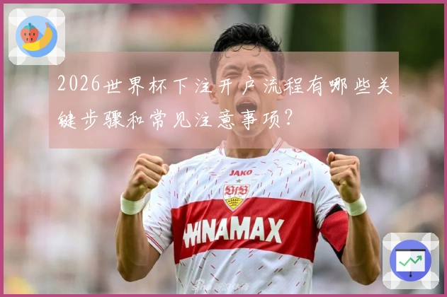 2026世界杯下注开户流程有哪些关键步骤和常见注意事项？