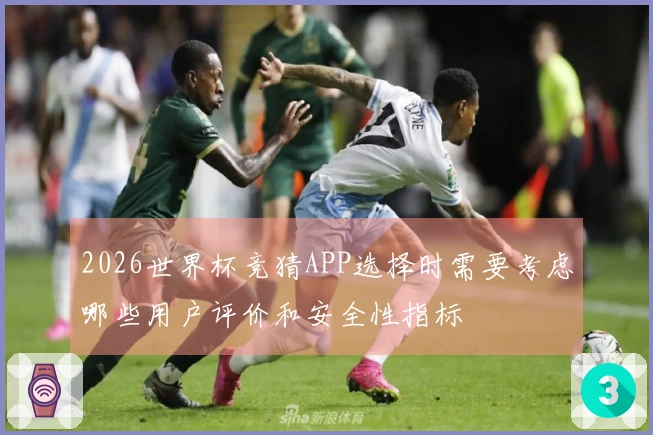 2026世界杯竞猜APP选择时需要考虑哪些用户评价和安全性指标