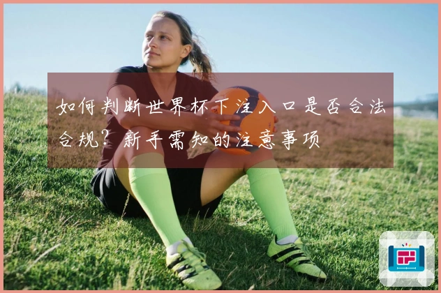 如何判断世界杯下注入口是否合法合规？新手需知的注意事项