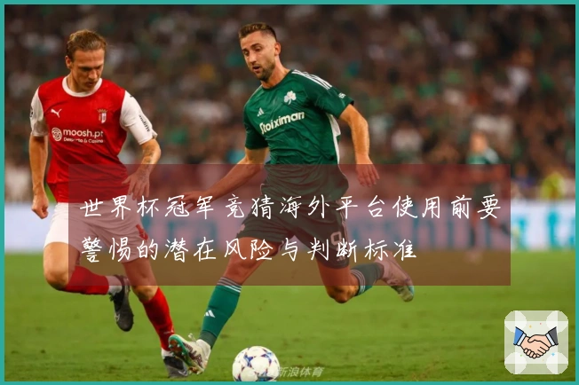 世界杯冠军竞猜海外平台使用前要警惕的潜在风险与判断标准